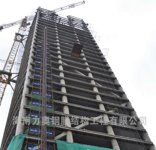 長沙瑰麗大廈高層鋼構(gòu)工程